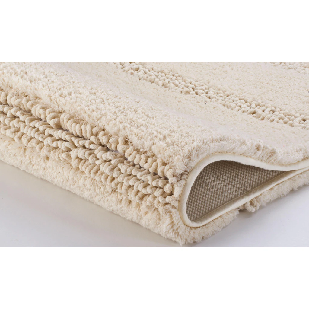 Kleine Wolke Badematte »Monrovia«, Höhe 23 Mm, Rutschhemmend Beschichtet, Fußbodenheizungsgeeignet, Badteppich, Uni Farben, Gestreift, Aus Mikrofaser, Waschbar 4 Kleine Wolke Badematte »Monrovia«, Höhe 23 Mm, Rutschhemmend Beschichtet, Fußbodenheizungsgeeignet, Badteppich, Uni Farben, Gestreift, Aus Mikrofaser, Waschbar – Bild 4