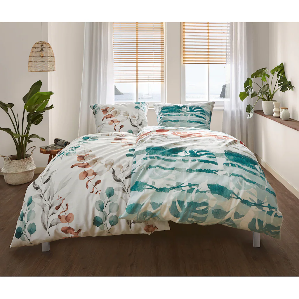 Kleine Wolke Bettwäsche »Jill«, (2 Tlg.), Mit Floralem Print 2 Kleine Wolke Bettwäsche »Jill«, (2 Tlg.), Mit Floralem Print – Bild 2