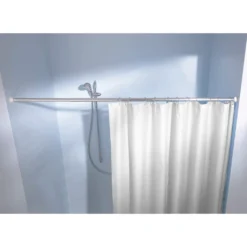 Kleine Wolke Federstange »Teleskopstange«, Ausziehbar, Für Duschvorhänge, Länge 125-220 Cm