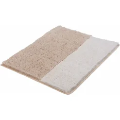 Kleine Wolke Badematte »Life«, Höhe 20 Mm, Rutschhemmend Beschichtet, Fußbodenheizungsgeeignet, Badteppich, Streifen, Hoch-Tief Effekt