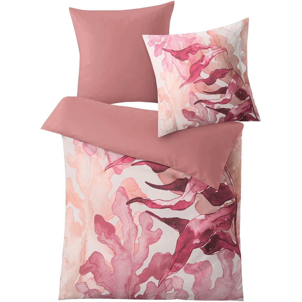 Kleine Wolke Wendebettwäsche »Blaze«, (2 Tlg.), Mit Blättern 1 Kleine Wolke Wendebettwäsche »Blaze«, (2 Tlg.), Mit Blättern