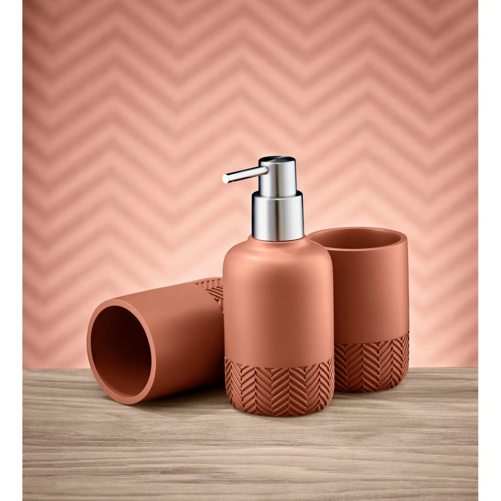 Kleine Wolke Seifenspender »Herringbone«, 0,26 Liter Inhalt 2 Kleine Wolke Seifenspender »Herringbone«, 0,26 Liter Inhalt – Bild 2