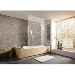 Kleine Wolke Duschrollo Schneeweiß 128 Cm X 240 Cm Für Leerkasette