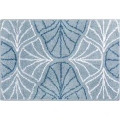 Kleine Wolke Badematte »Bloom«, Höhe 20 Mm, Rutschhemmend Beschichtet, Fußbodenheizungsgeeignet, Badteppich, Art Deco Design, Waschbar -Kleine Wolke 2156b77f17ec699e85fe8cf28a21fa32