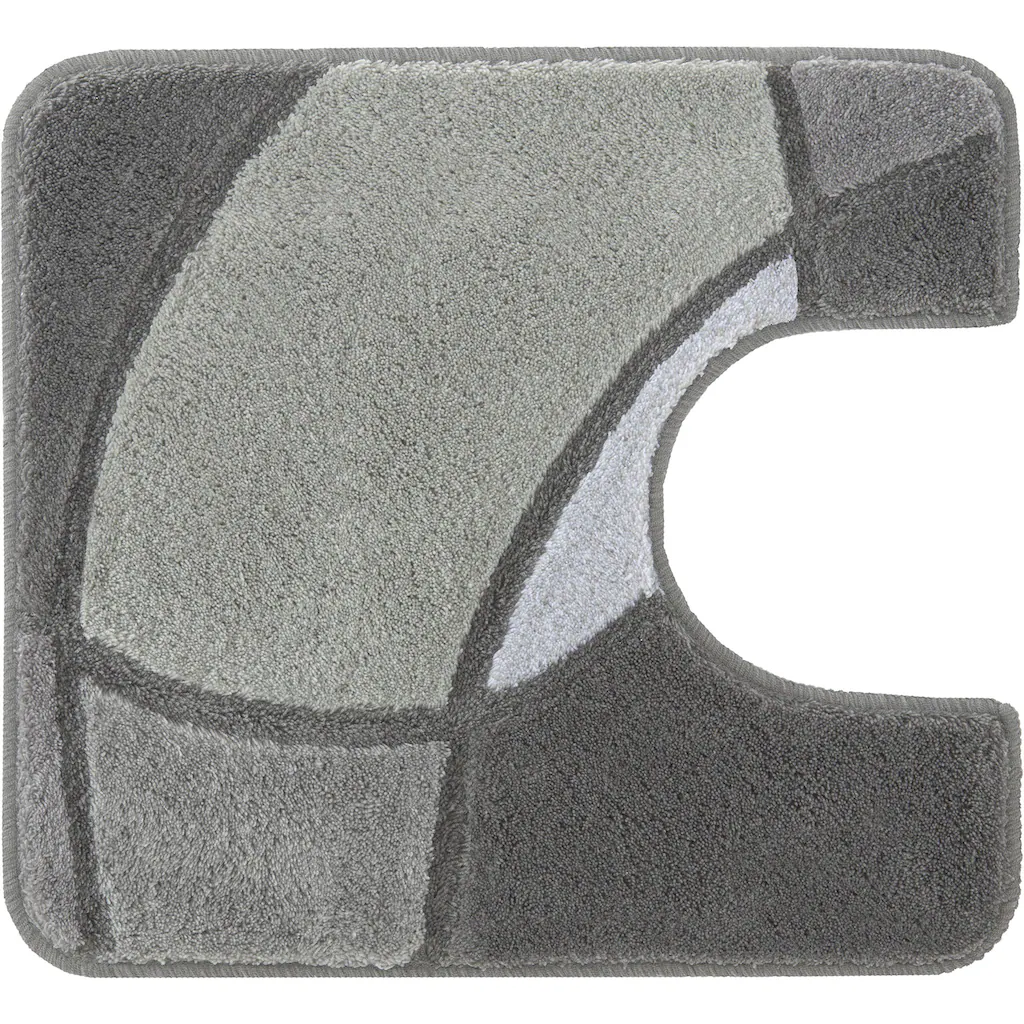 Kleine Wolke Badematte »Kent«, Höhe 20 Mm, Rutschhemmend Beschichtet, Fußbodenheizungsgeeignet, Badteppich, Modernes Design, Hoch-Tief Effekt, Waschbar 2 Kleine Wolke Badematte »Kent«, Höhe 20 Mm, Rutschhemmend Beschichtet, Fußbodenheizungsgeeignet, Badteppich, Modernes Design, Hoch-Tief Effekt, Waschbar – Bild 2