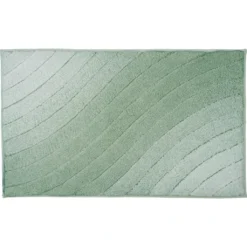 Kleine Wolke Badematte »Tender«, Höhe 20 Mm, Rutschhemmend Beschichtet, Fußbodenheizungsgeeignet, Badteppich, Wellen Design, Mit Farbverlauf, Hoch-Tief Effekt, Waschbar -Kleine Wolke 275440b5dc7b83727a49ecc6f5439dba