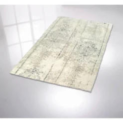 Kleine Wolke Badematte »Caracas«, Höhe 10 Mm, Rutschhemmend Beschichtet, Fußbodenheizungsgeeignet, Badteppich, Vintage-Look, Schimmernde Effekte, Waschbar -Kleine Wolke 2a204db553bc804302f89a09f7c8df3b