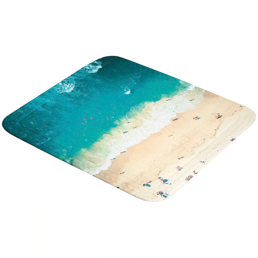 Kleine Wolke Duscheinlage »Waikiki«, Mit Strand-Motiv, 55x55 Cm 1 Kleine Wolke Duscheinlage »Waikiki«, Mit Strand-Motiv, 55x55 Cm