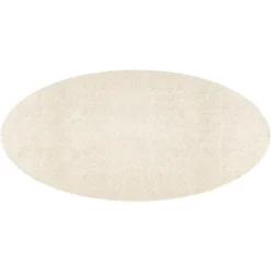 Kleine Wolke Badematte »Cony Oval«, Höhe 25 Mm, Fußbodenheizungsgeeignet-beidseitig Nutzbar, Badteppich, Fell-Optik, Uni Farben, Besonders Weich, Waschbar -Kleine Wolke 2ecb795484806e1aff4e36cf357ebba3