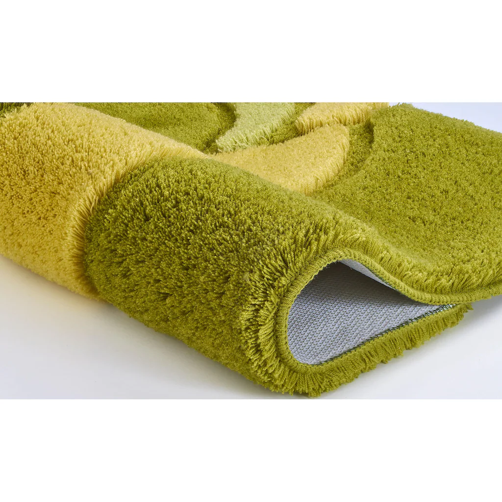 Kleine Wolke Badematte »Sinfonie«, Höhe 20 Mm, Rutschhemmend Beschichtet, Fußbodenheizungsgeeignet, Badteppich, Oval, Hoch-Tief Effekt, Waschbar 3 Kleine Wolke Badematte »Sinfonie«, Höhe 20 Mm, Rutschhemmend Beschichtet, Fußbodenheizungsgeeignet, Badteppich, Oval, Hoch-Tief Effekt, Waschbar – Bild 3