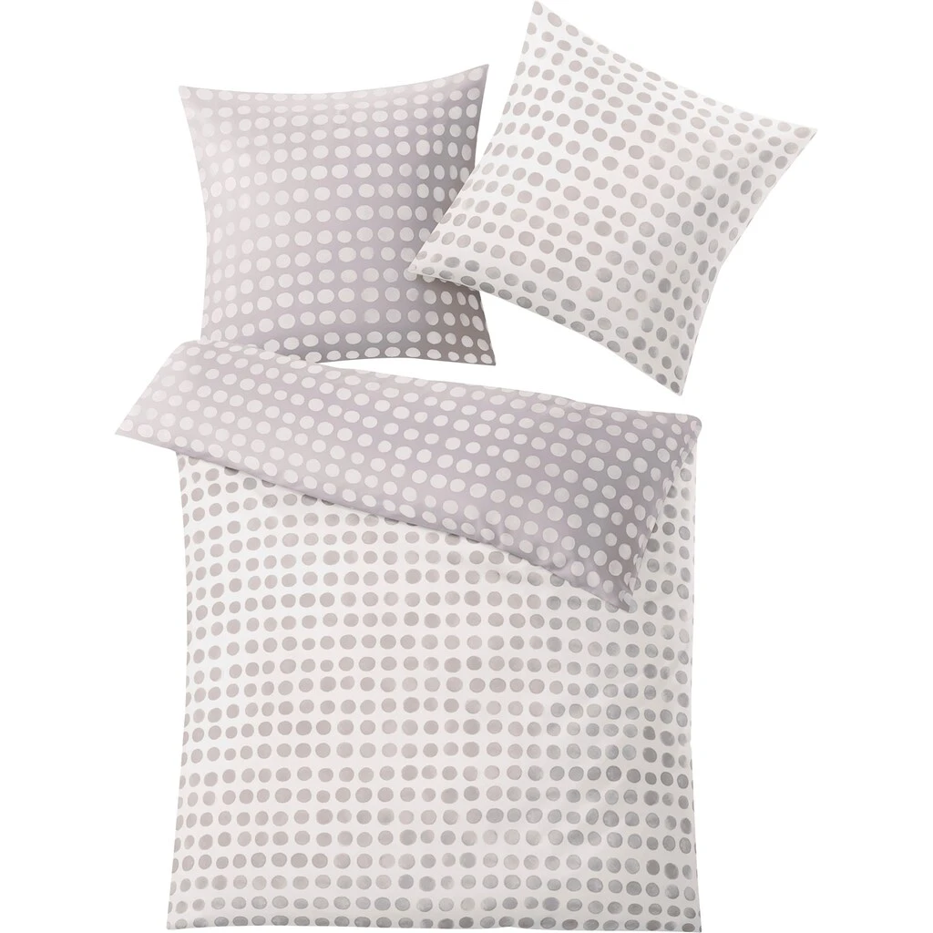 Kleine Wolke Wendebettwäsche »Dotti«, (2 Tlg.), Mit Modernen Punkten 1 Kleine Wolke Wendebettwäsche »Dotti«, (2 Tlg.), Mit Modernen Punkten