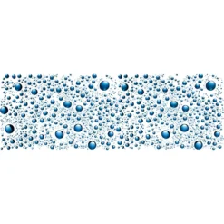 Kleine Wolke Fenstersticker »Bubble«, Halbtransparent, Glattstatisch Haftend, Für Bad Und Dusche