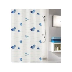 Kleine Wolke Duschvorhang Miami Blau 180 X 200 Cm
