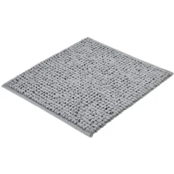 Kleine Wolke Badematte »Brava«, Höhe 15 Mm, Fußbodenheizungsgeeignet-beidseitig Nutzbar, Badteppich, Uni Farben, Dicke Schlaufen, Handgewebt