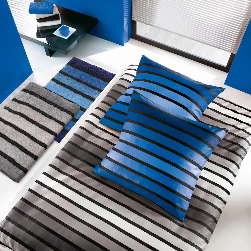 Kleine Wolke Bettwäsche »Neapel«, (2 Tlg.), Mit Streifen 2 Kleine Wolke Bettwäsche »Neapel«, (2 Tlg.), Mit Streifen – Bild 2