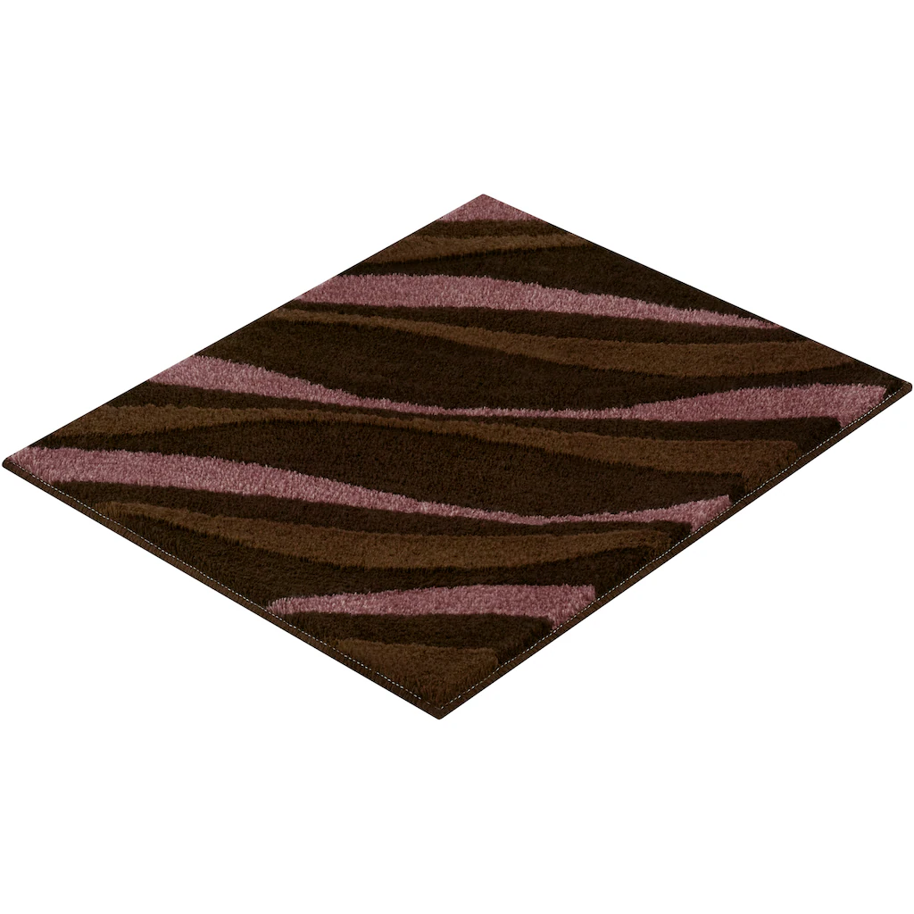 Kleine Wolke Badematte »Dream«, Höhe 20 Mm, Rutschhemmend Beschichtet, Fußbodenheizungsgeeignet, Badteppich, Wellen Design 1 Kleine Wolke Badematte »Dream«, Höhe 20 Mm, Rutschhemmend Beschichtet, Fußbodenheizungsgeeignet, Badteppich, Wellen Design