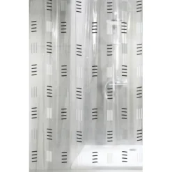 Kleine Wolke Duschvorhang Grafico Anthrazit 180 Cm X 200 Cm