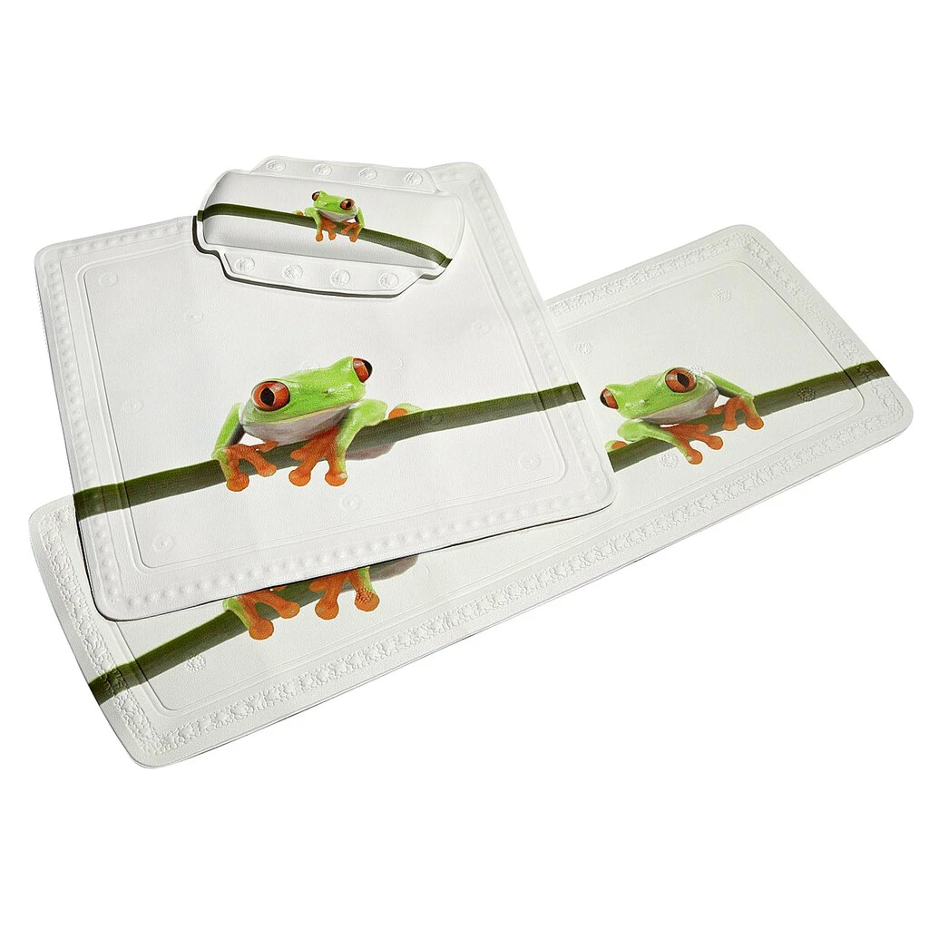 Kleine Wolke Duscheinlage »Frog«, BxH: 55 X 55 Cm 2 Kleine Wolke Duscheinlage »Frog«, BxH: 55 X 55 Cm – Bild 2
