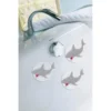 Kleine Wolke Duscheinlage »Sharky Minis«, (Set, 4 Tlg.), Hai-Motiv