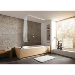 Kleine Wolke Duschvorhang »Schmal DV-Rollo«, Höhe 240 Cm, Austauschrollo Für Die Kurze Seite