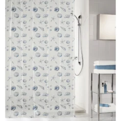 Kleine Wolke Duschvorhang »Shell«, Höhe 200 Cm