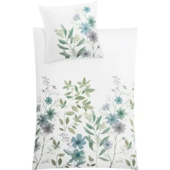 Kleine Wolke Bettwäsche »Botanica«, (2 Tlg.), Mit Blumen Und Zweigen