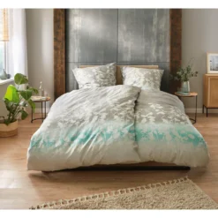 Kleine Wolke Bettwäsche »Calmaro«, (2 Tlg.), Mit Blättern