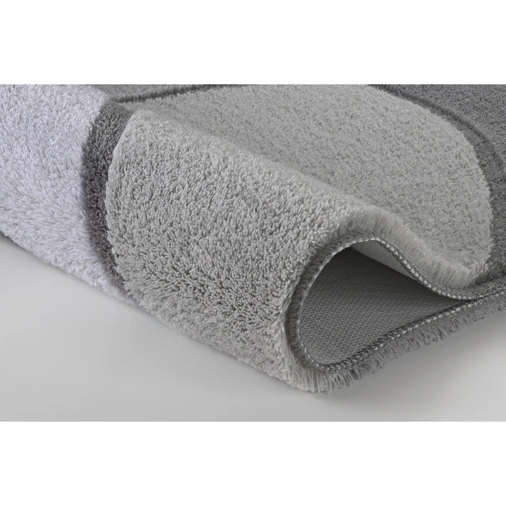 Kleine Wolke Badematte »Kent«, Höhe 20 Mm, Rutschhemmend Beschichtet, Fußbodenheizungsgeeignet, Badteppich, Modernes Design, Hoch-Tief Effekt, Waschbar 3 Kleine Wolke Badematte »Kent«, Höhe 20 Mm, Rutschhemmend Beschichtet, Fußbodenheizungsgeeignet, Badteppich, Modernes Design, Hoch-Tief Effekt, Waschbar – Bild 3