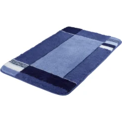 Kleine Wolke Badematte »Padova«, Höhe 20 Mm, Rutschhemmend Beschichtet, Fußbodenheizungsgeeignet, Badteppich, Modernes Design, Waschbar