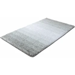 Kleine Wolke Badematte »Oslo«, Höhe 30 Mm, Rutschhemmend Beschichtet, Fußbodenheizungsgeeignet, Badteppich, Melange Effekt, Waschbar