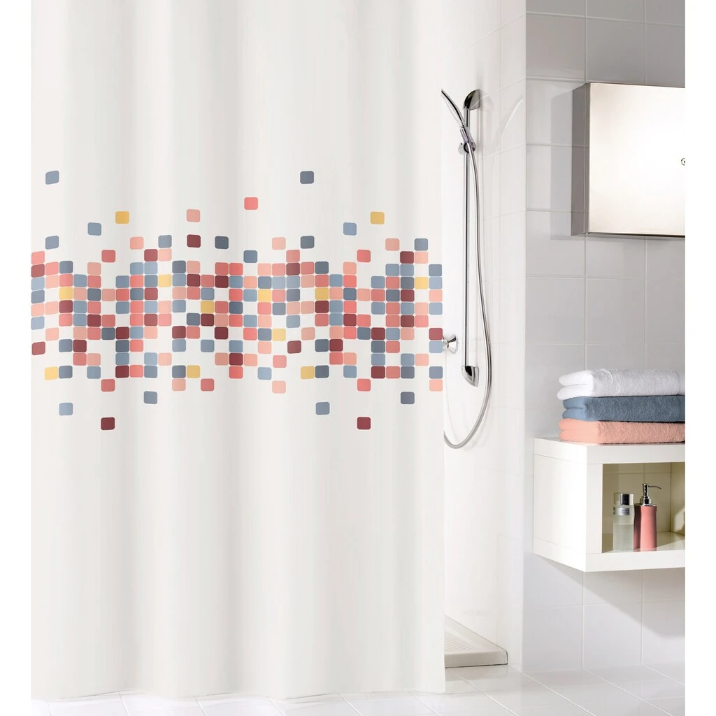 Kleine Wolke Duschvorhang »Cora«, Höhe 200 Cm 1 Kleine Wolke Duschvorhang »Cora«, Höhe 200 Cm