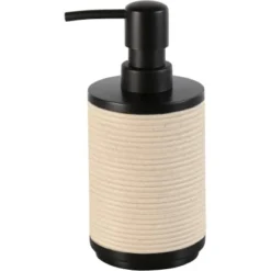 Kleine Wolke Seifenspender Runa Natur-Schwarz