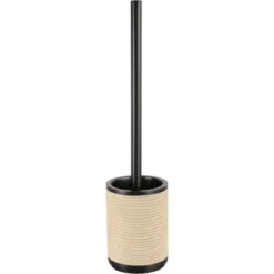 Kleine Wolke WC-Bürstenhalter Runa Natur-Schwarz