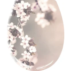 Kleine Wolke WC-Sitz »Blossom«, (1 St.), Hübscher WC-Sitz Aus Duroplast