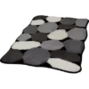 Kleine Wolke Badteppich Stone Schwarz 60 Cm X 100 Cm