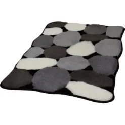 Kleine Wolke Badteppich Stone Schwarz 60 Cm X 100 Cm