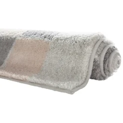 Kleine Wolke Badematte »Sky«, Höhe 25 Mm, Rutschhemmend Beschichtet, Strapazierfähig, Karo Muster, Pastell, Als 3-tlg. Set, Rechteckig & Rund Erhältlich -Kleine Wolke 67ce2e44b2e353259f0f7a7d50449429