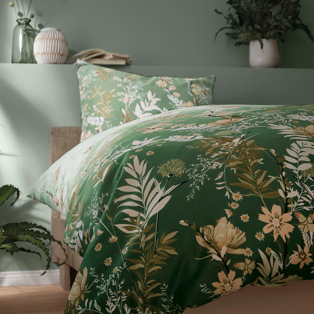 Kleine Wolke Bettwäsche »Zahra«, (2 Tlg.), Mit Floralem Print 2 Kleine Wolke Bettwäsche »Zahra«, (2 Tlg.), Mit Floralem Print – Bild 2