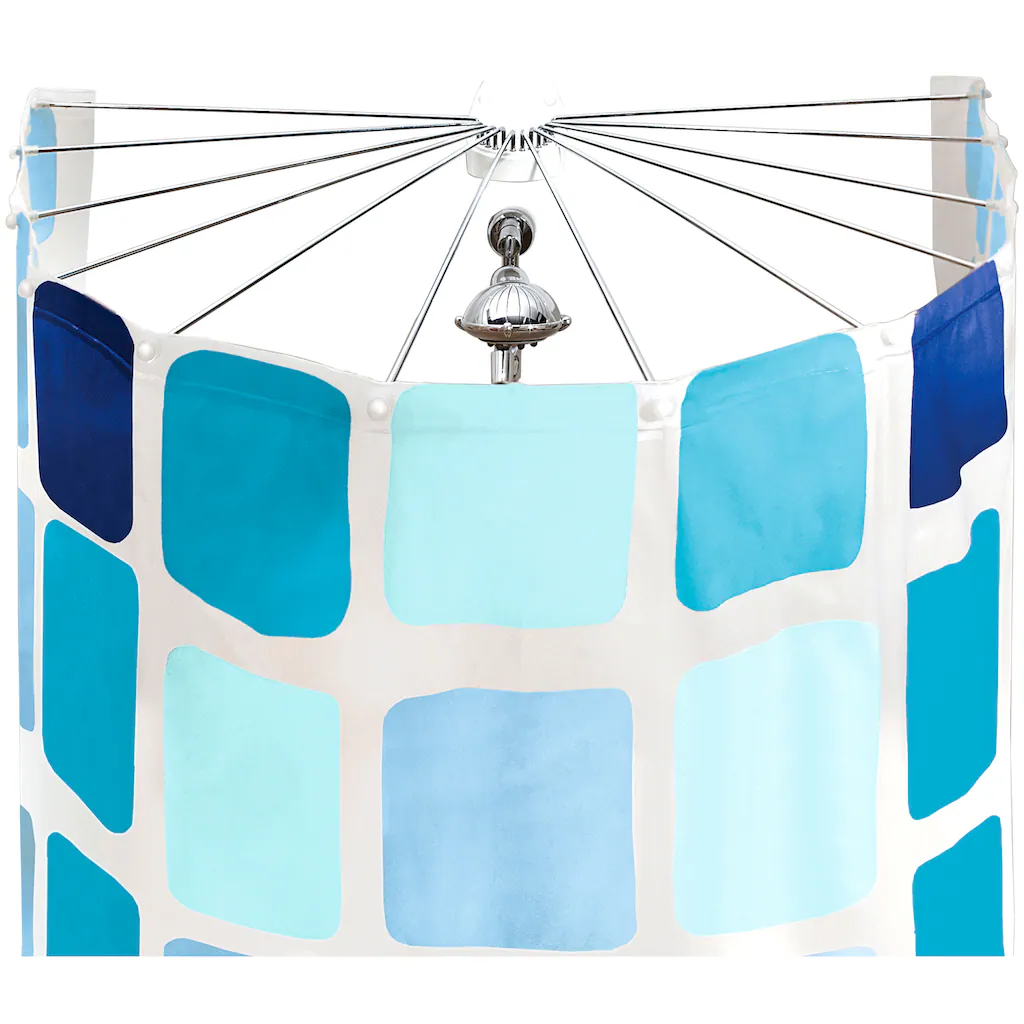 Kleine Wolke Duschvorhangspinne »Big Spider«, Ausdrehbar, Radius 71 Cm, Für Duschvorhänge Mit 12 Ösen 1 Kleine Wolke Duschvorhangspinne »Big Spider«, Ausdrehbar, Radius 71 Cm, Für Duschvorhänge Mit 12 Ösen