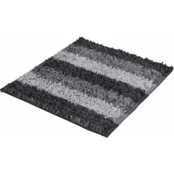 Kleine Wolke Badematte »Lounge«, Höhe 24 Mm, Rutschhemmend Beschichtet, Fußbodenheizungsgeeignet, Badteppich, Fransenflor, Gestreift, Leichter Glanzeffekt, Waschbar -Kleine Wolke 708ef453a821da397de5aca966bac35d