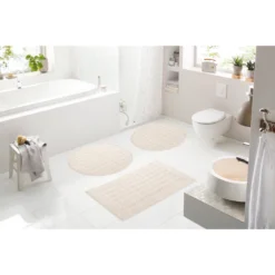 Kleine Wolke Badematte »Nevada«, Höhe 5 Mm, Fußbodenheizungsgeeignet-beidseitig Nutzbar, Badteppich, Uni-Farben, Rechteckig & Rund Erhältlich -Kleine Wolke 7ed6874644e9b5267b2568acd5875e4b