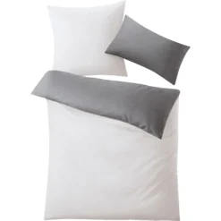 Kleine Wolke Wendebettwäsche »Gracia«, (3 Tlg.), In Mélange-Optik