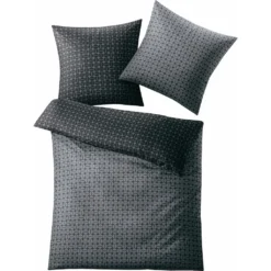 Kleine Wolke Wendebettwäsche »Punto«, (2 Tlg.), Mit Graphischem Muster