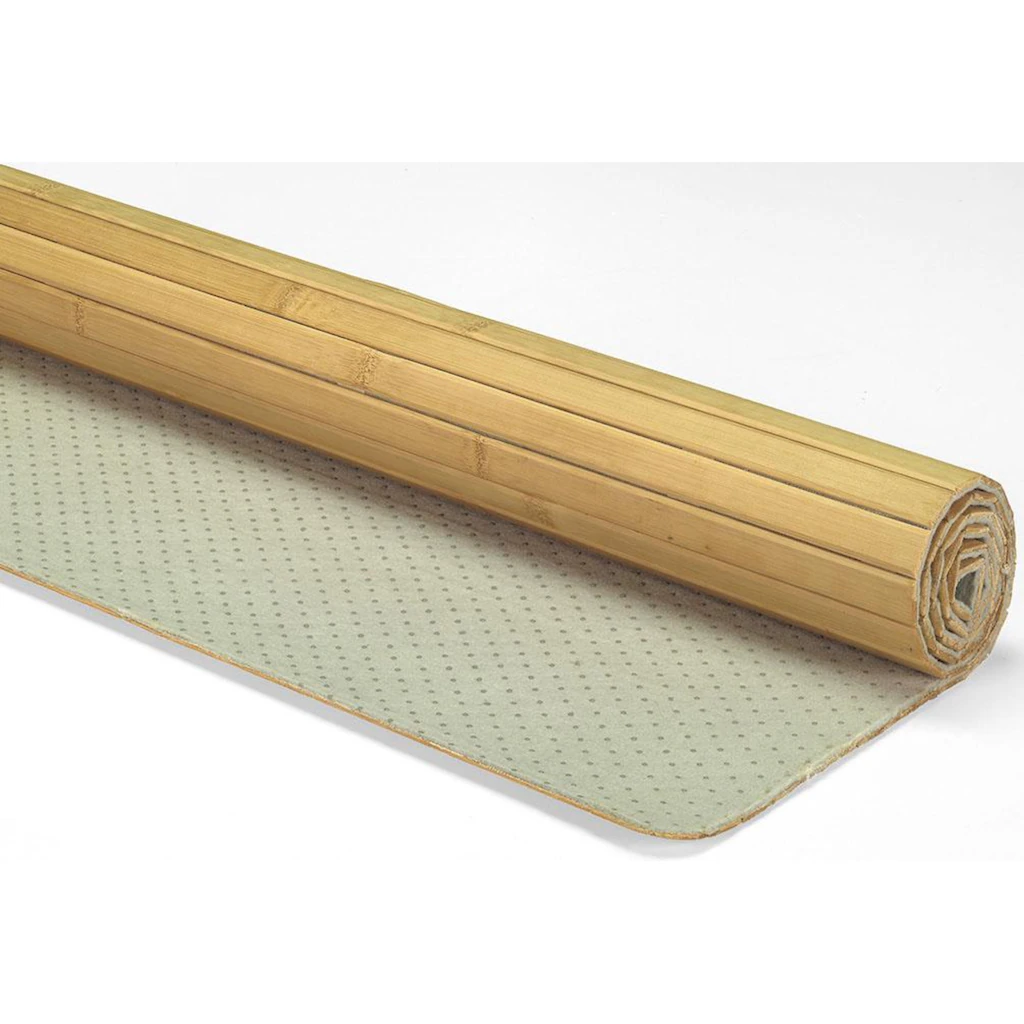 Kleine Wolke Badematte »Bambus Holzmatte«, Höhe 5 Mm, Rutschhemmend Beschichtet, Fußbodenheizungsgeeignet, 100% Bambus 2 Kleine Wolke Badematte »Bambus Holzmatte«, Höhe 5 Mm, Rutschhemmend Beschichtet, Fußbodenheizungsgeeignet, 100% Bambus – Bild 2