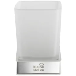 Kleine Wolke Zahnputzbecher »Meo«, Glas/Edelstahl -Kleine Wolke 93f4b73d267cf0551bdbd09adb59c335