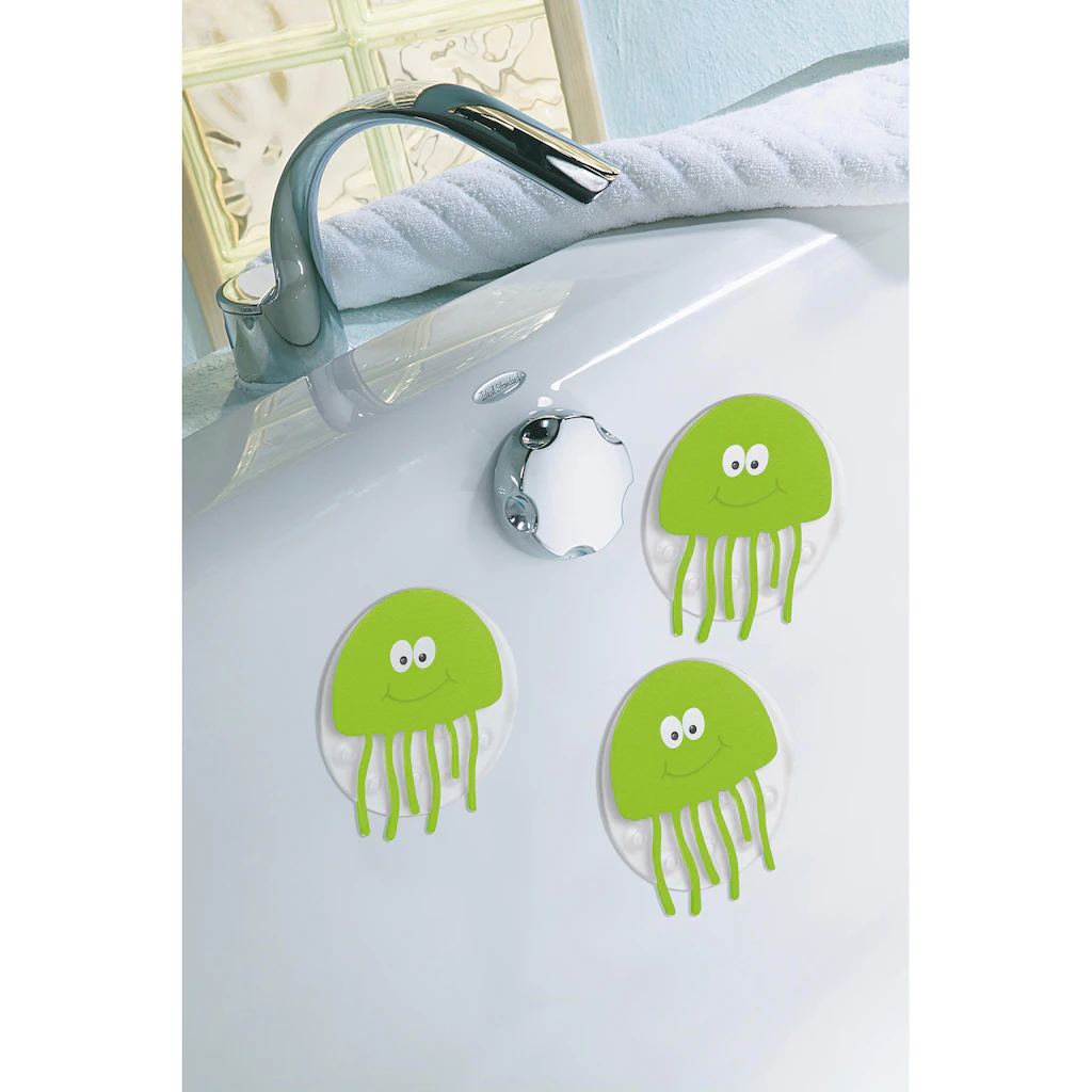 Kleine Wolke Antirutsch-Aufkleber »Jelly Minis«, (Set, 4 Tlg.), BxH: 11 X 12 Cm 1 Kleine Wolke Antirutsch-Aufkleber »Jelly Minis«, (Set, 4 Tlg.), BxH: 11 X 12 Cm