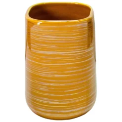 Kleine Wolke Zahnputzbecher »Argentic«, (1 St.), Elegante Accessoire Serie Mit Silber Effekt Glasur