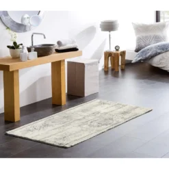 Kleine Wolke Badematte »Caracas«, Höhe 10 Mm, Rutschhemmend Beschichtet, Fußbodenheizungsgeeignet, Badteppich, Vintage-Look, Schimmernde Effekte, Waschbar -Kleine Wolke 9fd9bab49c61ba48abf94faee77a249b