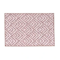 Kleine Wolke Botany Badteppich Pastellrose 60 X 90cm