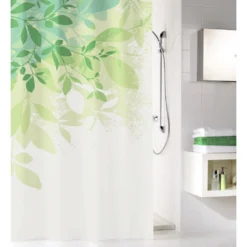 Kleine Wolke Duschvorhang »Floresta«, (1 Tlg.), Mit Beschwerungsband